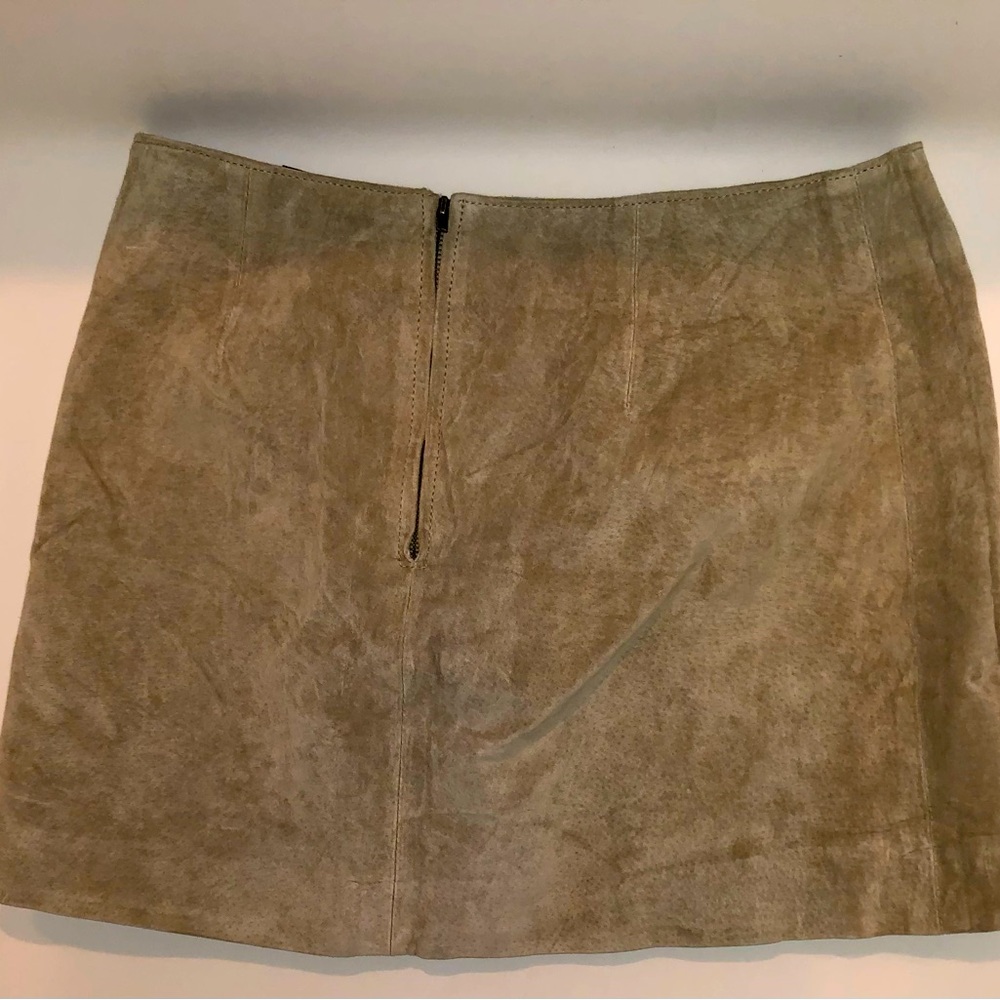 Dollskill suede skirt